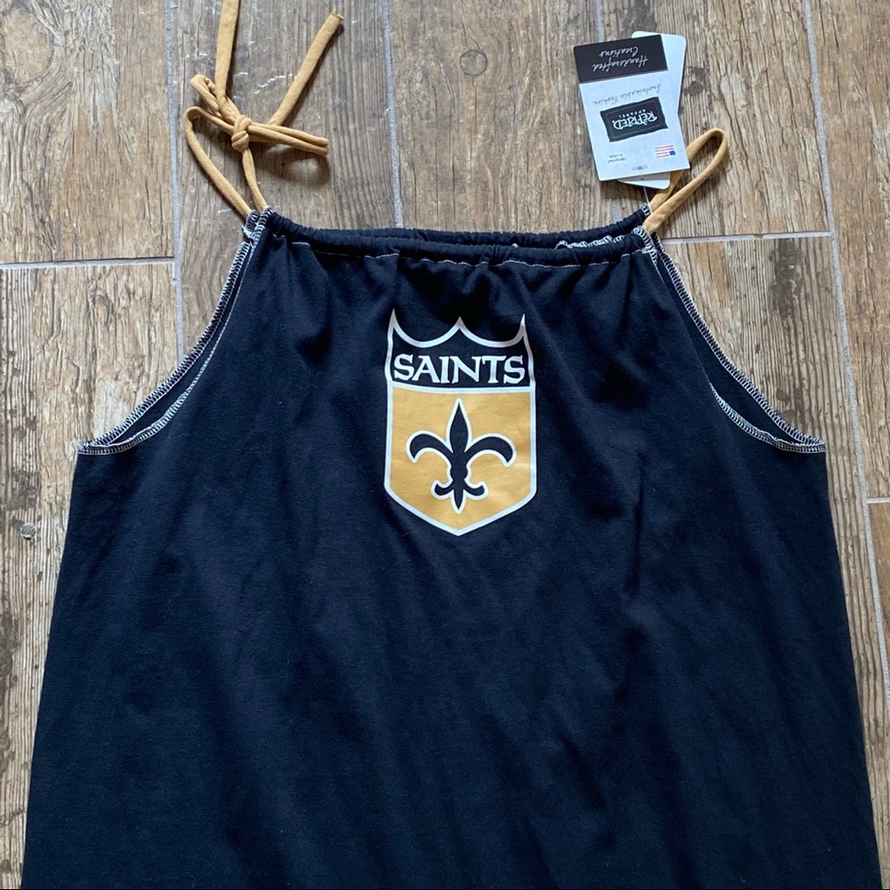 NFL Refried Apparel New Orleans Saints Vintage Tank Dress